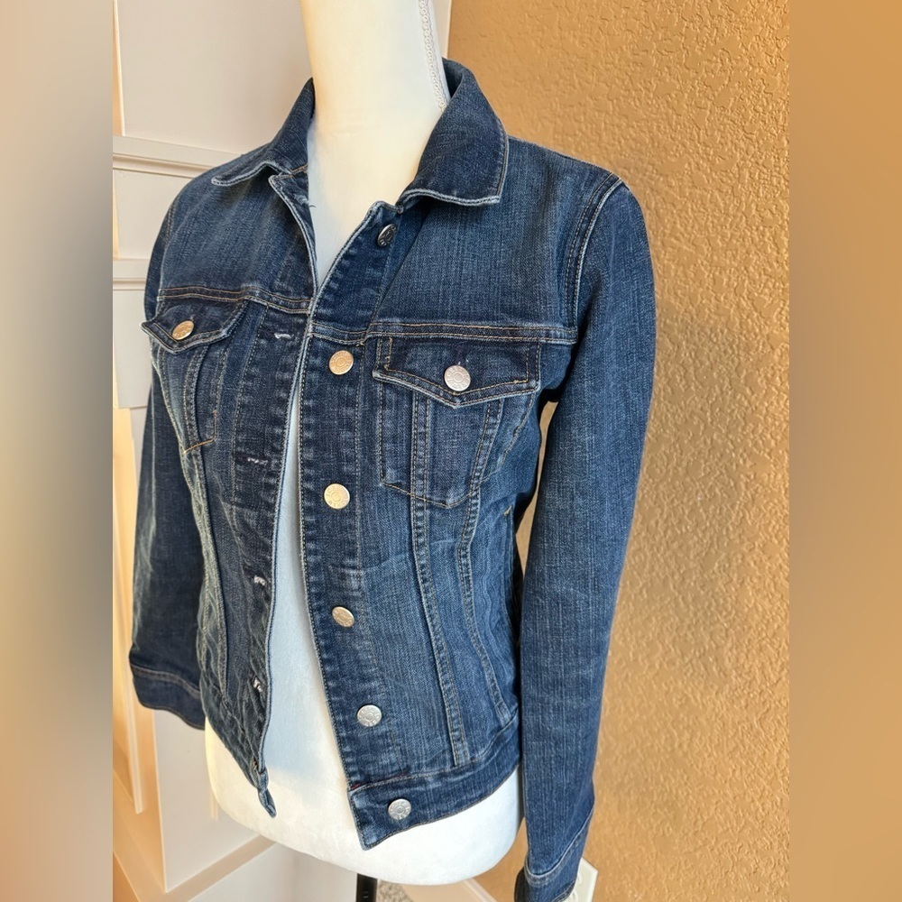 JCrew Vintage Green Label Jean Jacket,women - Picture 2 of 9